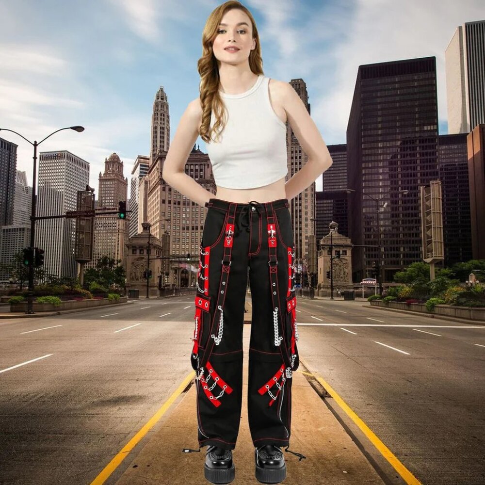 Women's Gothic Rough Rider Pants - Picture 5 of 6